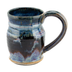 Holbrook Stoneware - 16-Ounce Stoneware (Ceramic) Barrel Mug, Pastel Multi-Color