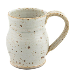 Holbrook Stoneware - 12-Ounce Stoneware (Ceramic) Barrel Mug, Sand